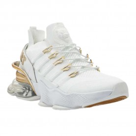 маратонки,мъжки,маратонки,philipp,plein,sport,tiger,attack,trainers,white,gold,(white)