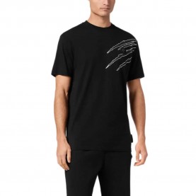 тениска,мъжки,тениски,philipp,plein,sport,scratch,short,sleeve,t,shirt,black,(black,silver)