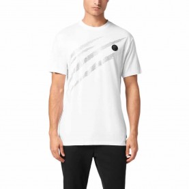 тениска,мъжки,тениски,philipp,plein,sport,studs,scratch,short,sleeve,t,shirt,white
