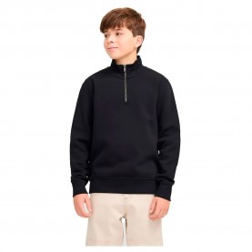блуза,детски,блузи,jack,&,jones,bradley,half,zip,sweatshirt,black,(black)