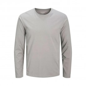 тениска,мъжки,тениски,jack,&,jones,organic,basic,long,sleeve,t,shirt,ultimate,grey