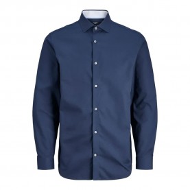 риза,с,дълъг,ръкав,мъжки,ризи,jack,&,jones,parker,detail,long,sleeve,shirt,black,iris,(blue)
