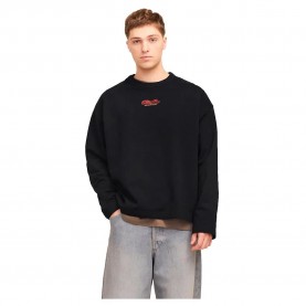 блуза,мъжки,пуловери,jack,&,jones,retiro,back,se25,sweatshirt,black