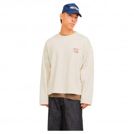 блуза,мъжки,пуловери,jack,&,jones,retiro,back,se25,sweatshirt,ecru,(beige)