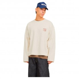 блуза,мъжки,пуловери,jack,&,jones,retiro,back,se25,sweatshirt,beige,(cloud,dancer)