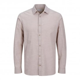риза,с,дълъг,ръкав,мъжки,ризи,jack,&,jones,summer,long,sleeve,shirt,crockery,(beige)
