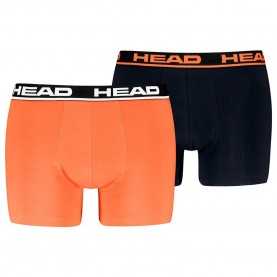боксерки,мъжко,бельо,head,basic,boxers,2,units,orange,black,(dusty,orange,black)