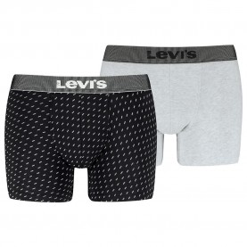 боксерки,мъжко,бельо,levi´s,®,denim,aop,boxers,2,units,black,grey,(black,grey)