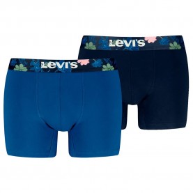 боксерки,мъжко,бельо,levi´s,®,flower,wb,boxers,2,units,blue,(blue,combo)