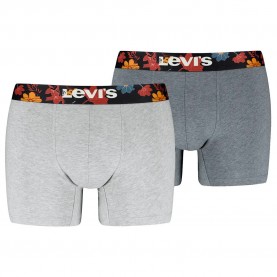 боксерки,мъжко,бельо,levi´s,®,flower,wb,boxers,2,units,grey,combo,(grey)