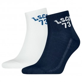 чорапи,мъжки,чорапи,levi´s,®,high,mid,cut,sport,graphic,socks,2,pairs,white,blue,(blue,combo)