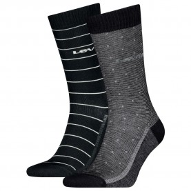 чорапи,мъжки,чорапи,levi´s,®,reg,cut,dobby,socks,2,pairs,black,grey,(black,combo)