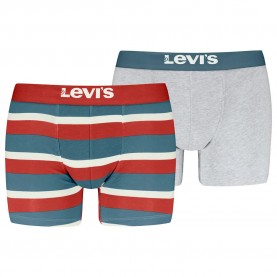 боксерки,мъжко,бельо,levi´s,®,rugby,stripe,aop,boxers,2,units,red,combo,(grey)