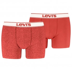 боксерки,мъжко,бельо,levi´s,®,vintage,heather,boxers,2,units,red,(red,combo)