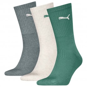 чорапи,мъжки,чорапи,puma,7312,crew,socks,3,pairs,multicolor,(green,moon,oatmeal,grey)