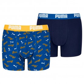 боксерки,детско,бельо,puma,club,house,printed,boxers,2,units,blue,(blue,yellow,combo)