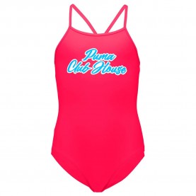 бански,костюм,детски,бански,костюми,puma,club,house,swimsuit,red,pink,(bright,red)