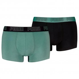 боксерки,мъжко,бельо,puma,everyday,boxers,2,units,dark,sage,black,(green,black)