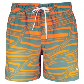 бански,гащета,мъжки,бански,костюми,puma,formstrip,mid,swimming,shorts,green
