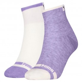 чорапи,дамски,чорапи,puma,heritage,toe,quarter,socks,2,pairs,purple,pristine,(purple)