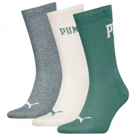 чорапи,мъжки,чорапи,puma,logo,crew,socks,3,pairs,multicolor,(green,moon,oatmeal,grey)