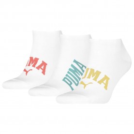 чорапи,мъжки,чорапи,puma,logo,sneaker,socks,3,pairs,white,combo,(white)
