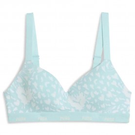 дамски,бански,костюми,puma,printed,padded,bikini,top,blue,(mint)