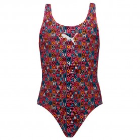 бански,костюм,детски,бански,костюми,puma,printed,swimsuit,red,pink,(multicolored)