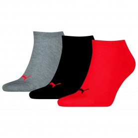 чорапи,мъжки,чорапи,puma,sneaker,plain,socks,3,pairs,black,red,(multicolor)