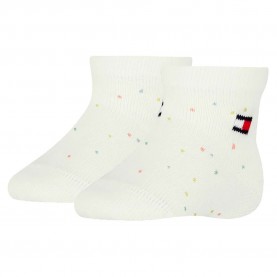 бебешки,чорапи,детски,чорапи,tommy,hilfiger,baby,color,naps,socks,2,pairs,white,(off,white)