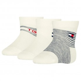 бебешки,чорапи,детски,чорапи,tommy,hilfiger,baby,giftbox,stripe,socks,3,pairs,tommy,original,(beige)