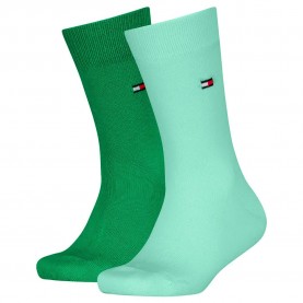 чорапи,детски,чорапи,tommy,hilfiger,basic,socks,2,pairs,faded,green,(green)