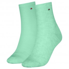 чорапи,дамски,чорапи,tommy,hilfiger,cable,short,socks,2,pairs,green,(light,green)