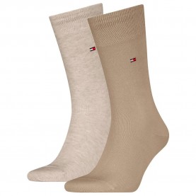 чорапи,мъжки,чорапи,tommy,hilfiger,classic,socks,2,pairs,sand,(beige)