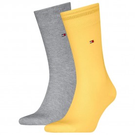 чорапи,мъжки,чорапи,tommy,hilfiger,classic,socks,2,pairs,yellow,(yellow,grey)