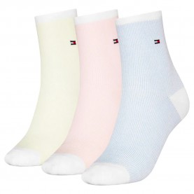 чорапи,дамски,чорапи,tommy,hilfiger,gifting,short,socks,3,pairs,multicolor,(blue,pink,yellow)