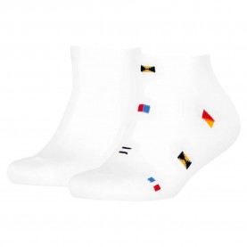 чорапи,детски,чорапи,tommy,hilfiger,nautical,flag,sneaker,socks,2,pairs,white