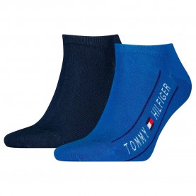 чорапи,мъжки,чорапи,tommy,hilfiger,sneaker,logo,socks,2,pairs,ocean,blue,(blue)