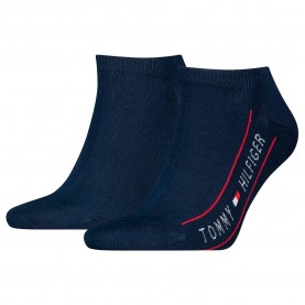 чорапи,мъжки,чорапи,tommy,hilfiger,sneaker,logo,socks,2,pairs,blue,(navy)