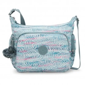 чанта,всички,чанти,kipling,gabb,12l,bag,palmtree,leaves,(blue)