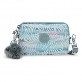 чанти,за,през,рамо,kipling,limmo,crossbody,palmtree,leaves,(blue)