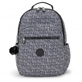раница,раници,kipling,seoul,27l,backpack,holiday,waves,(grey)