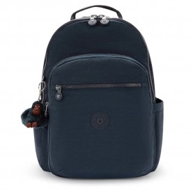 раница,раници,kipling,seoul,college,extra,backpack,true,blue,tonal,(blue)