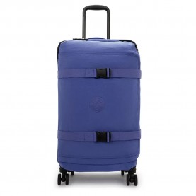 куфари,kipling,spontaneous,m,71l,trolley,bag,ocean,blue,(blue)
