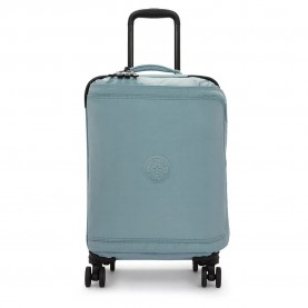 куфари,kipling,spontaneous,s,37.5l,trolley,bag,relaxed,grey,(blue)