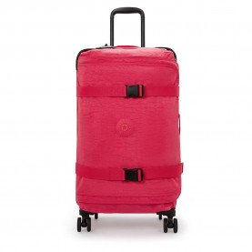 куфари,kipling,spontaneous,m,71l,trolley,bag,resort,pink,(pink)