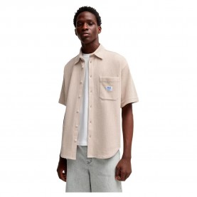 Риза с къс ръкав HUGO BLUE Ebronn 10268599 short sleeve shirt - Beige (Open White) риза,с,къс,ръкав,дамски,ризи,мъжки,ризи,hugo,blue,ebronn,10268599,short,sleeve,shirt,beige,(open,white)