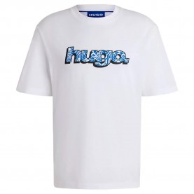 тениска,мъжки,тениски,hugo,blue,nugibol,10262283,t,shirt,white