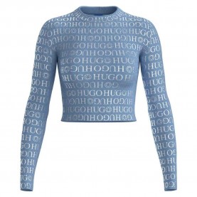 блуза,дамски,пуловери,дамски,плетени,дрехи,hugo,blue,soil,10267746,sweater,blue