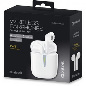 слушалки,слушалки,platinet,thunderbold,wireless,earphones,white,(white)